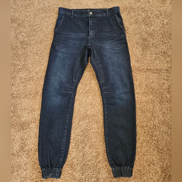 COTTON ON Slim Denim Jeans Joggers Mens - Picture 1 of 5